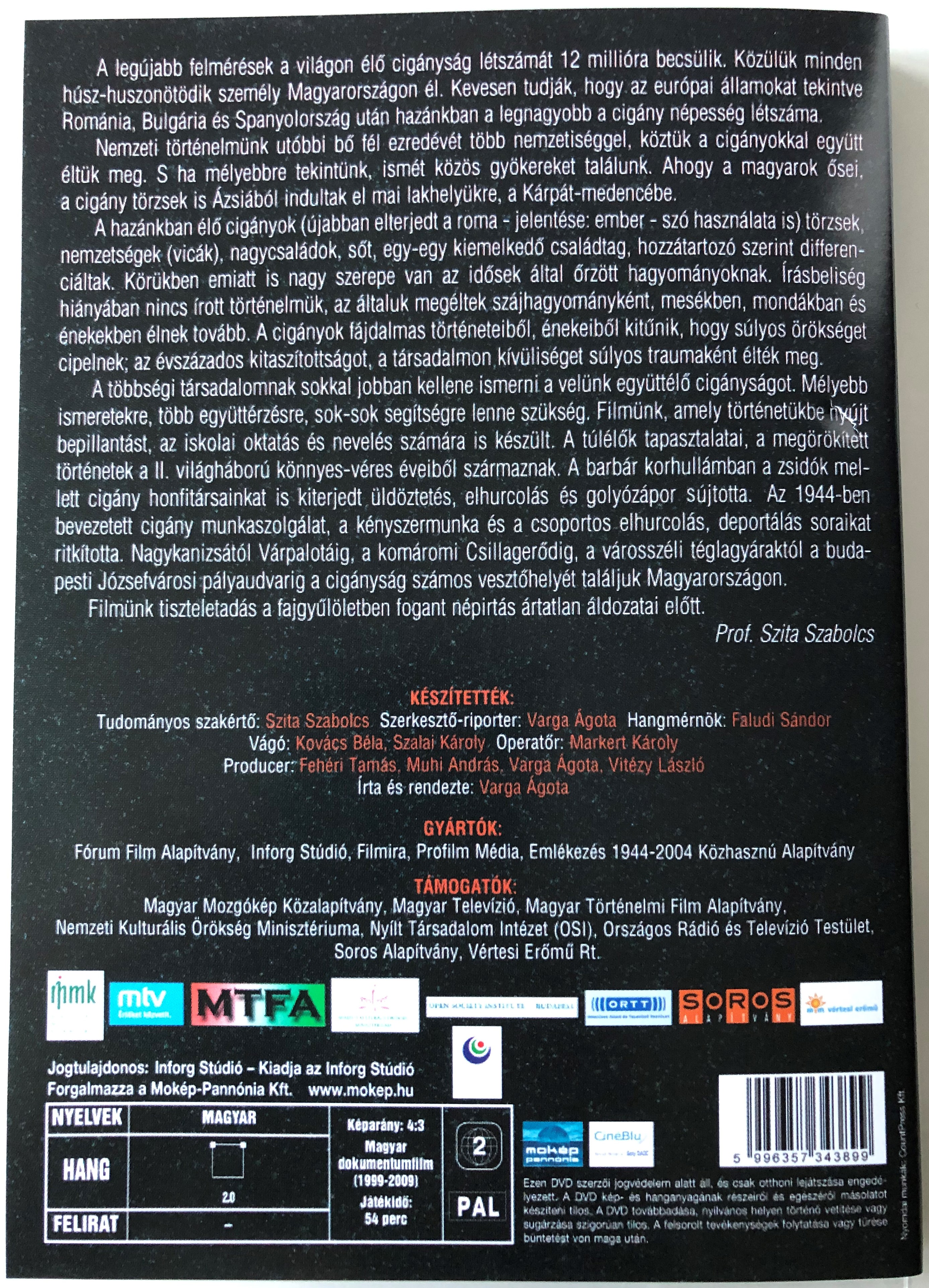 Pharrajimos DVD 2009 Documentary about Romani Genocide 1